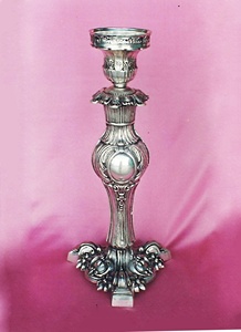 Antique Embossed Pillar Candle <b>Stand</b> for Home and Wedding Decoration Garden Decorative Pillar Candle Holder Manufacturer - Product Image 2