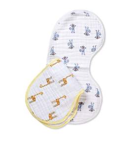 Set 100% Organic Cotton Burp <b>Cloths</b> For Babies - Product Image 1