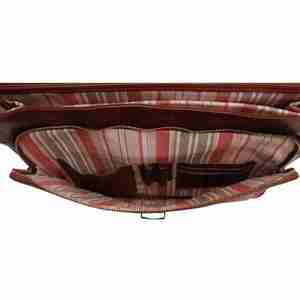 กระเป๋าหนังวัวแท้แบบฟูลเกรนสำหรับผู้ชาย,กระเป๋าเอกสารสำหรับสำนักงานกระเป๋าแล็ปท็อปความจุขนาดใหญ่ตามมาตรฐานสากล - Product Image 4