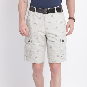 Shorts cargo décontractés de style gym pour hommes avec grandes poches à l'avant dernier modèle à la mode - Product Image 2