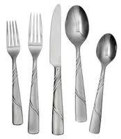 Top quality Stainless Steel Flatware Silverware Set with Pearled Edge at lowest price - Product Image 5