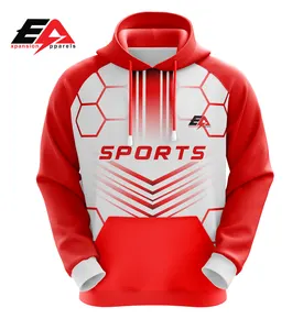 HIGH QUALITY SUBLIMATION HOODIE, PULLOVER 100% POLYESTER sports wear manufacturer zip up hoodies