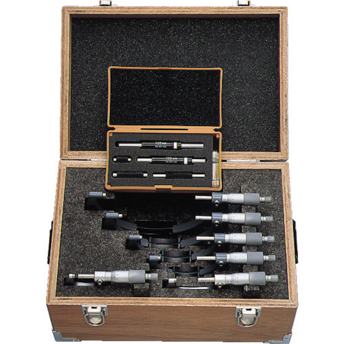 Mitutoyo Superior Quality Metric Outside & Inside Micrometer Set 0-150 0-300 150-300 Range OMST Wooden Box Made Japan