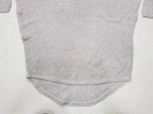 เสื้อสเวตเตอร์คอโอ แขนยาว ผ้าฝ้าย 100% สำหรับผู้หญิง แบรนด์ดัง ของเหลือจากการผลิต  แบบถักทันสมัย - Product Image 2