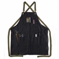 Nouvel Arrivage – Tablier de Barbier Confortable Sans Manches, Cape de Coiffure pour Salon, Utilisation Hôtelière, Couleur et Logo Personnalisables