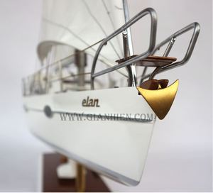 Modelo de Madera de Velero ELAN SAILING - Veleros Pintados Náuticos para Regalo - Product Image 2