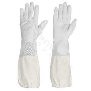 ถุงมือป้องกันแรงกระแทกสำหรับการเลี้ยงผึ้งป้องกันมือและแขนกำหนดได้ทุกขนาด - Product Image 4