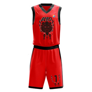 Ensembles d'uniformes de basketball unisexes, maillots de sport personnalisés avec des caractéristiques antibactériennes, séchage rapide et respirantes, tailles plus grandes disponibles - Product Image 4