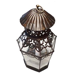 Farol turco de Metal y vidrio decorativo, hecho a mano, para decoración de bodas en interiores y exteriores, de la mejor calidad - Product Image 5