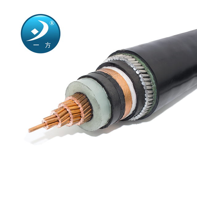 5-35kV Medium Voltage 630mm2 Steel Wire Armoured Cable XLPE Insulated Underground Power Cable