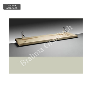 Lyre — vasque à main en pierre plate, ensemble de salles de bains, pour lavabo à la main - Product Image 1