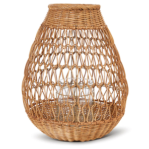 Best Selling Vintage Hand Woven <b>Lanterns</b> Natural Jute <b>Rattan</b> Seagrass Decor Christmas Wedding Parties Antique Style Vietnam - Product Image 4