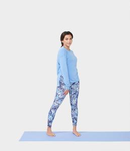 Camiseta de yoga para mujer, camisas de entrenamiento para fitness, camisas de secado rápido para yoga - Product Image 2