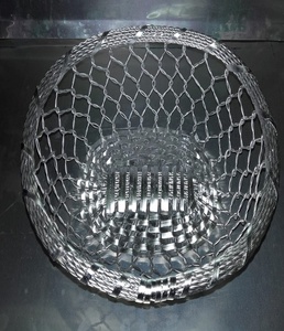 Cesta de almacenamiento/regalo de alambre de Metal multiusos elegante de calidad superior decoraciones elegantes - Product Image 6