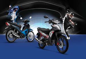 Mejor venta de moto 110cc fabricados en Vietnam ( Hondav hoja 2019) Blanco/Rojo - Product Image 2