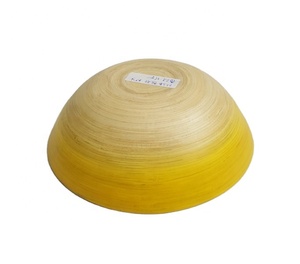 Más vendidos amarillo natural para decoración cuencos de cereales ensaladera de bambú hilado juegos de vajilla al por mayor hechos en Vietnam - Product Image 1