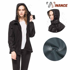 Personnalisé 2019 femmes imperméable coupe-vent hiver veste de pluie. - Product Image 4