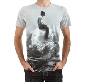 T-shirt pour hommes, vêtement en coton et Polyester avec impression par Sublimation, graphique - Product Image 6