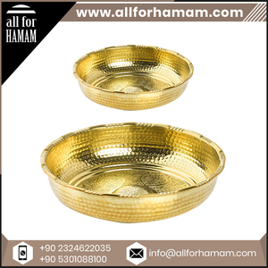 Oldest Traditional Oriental Design Hammam Water Pouring Bowl Handmade Brass <b>Bath</b> Bowl for Hotels - Product Image 6