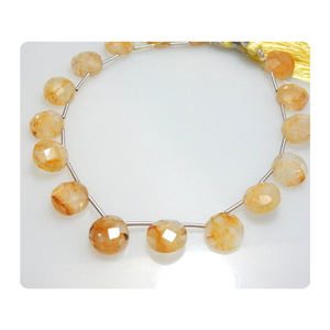 ลูกปัดหินอเวนจูรีนแบบหลวมพลอยเจียระไนลายกุหลาบตัดเหลี่ยมเพชรพลอยได้รับการรับรองคุณภาพระดับพรีเมียมขายส่ง10X10MM - Product Image 2