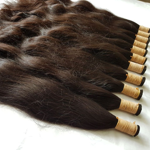 Cabello humano 100% REMY, cabello brasileño sin procesar, venta al por mayor - Product Image 2