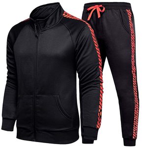 ชุดเซ็ตฮู้ดดี้ผู้ชายผ้าฟลีซ 2 ชิ้น สปริงไซส์ใหญ่พิเศษ ผ้าฝ้าย 100% รับสกรีนโลโก้ ขายส่ง - Product Image 5