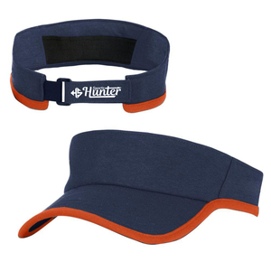 ที่มีคุณภาพสูงที่กำหนดเองโพลีเอสเตอร์โลโก้ที่กำหนดเองหมวกกันแดดสำหรับกอล์ฟ - Product Image 3