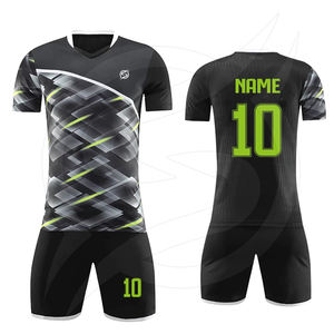 Fait sur commande Plus Taille Manches Courtes Hommes Uniforme De Football - Product Image 1