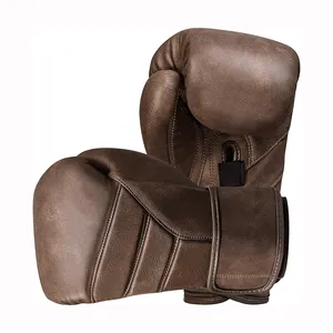 高品质最佳价格定制标志皮革设计拳击包拳击手套武术新款时尚PU皮革拳击手套