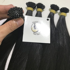 10A Unprocessed Black Virgin Human Hair Double Drawn Can Be Dyed Or Bleach I Tip Human Hair Extension 100g For Women - Product Image 6