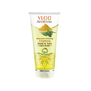 Vlcc Ayurveda Diepe Porie Reiniging & Verhelderende Haldi & Tulsi Gezicht Wassen, Bulk Gezicht Wassen Leverancier India