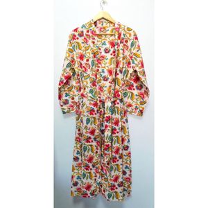 Bata de baño de algodón de calidad de lujo para adultos Bata cómoda y transpirable para ropa de baño y salón disponible en suministro a granel - Product Image 5