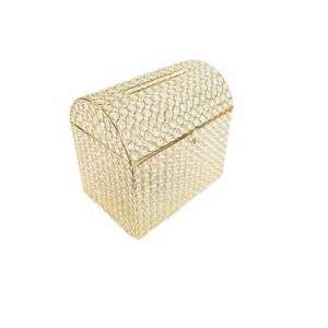 Soporte decorativo hecho a mano para tarjetas de boda de cristal de bonito diseño, portatarjetas de jaula de Metal de hierro rentable, superventas para fiestas - Product Image 5