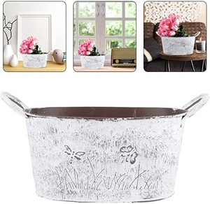 กระถางดอกไม้และที่ปลูกต้นไม้ตกแต่งด้วยศิลปะทำจากเหล็กสำหรับปลูกต้นไม้มีลวดลายแมลงปอเก๋ๆ - Product Image 5