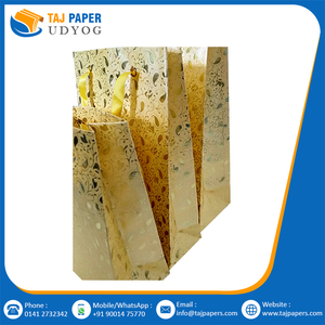 Alta calidad personalizado impreso flor diseño Kraft papel hecho a mano bolsa de la compra al por mayor precio utilizado para el embalaje con logotipo personalizado - Product Image 6