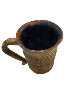 Mug <b>Wooden</b> Coffee Mug Eco Friendly <b>Cup</b> Custom Mug Brown Modern for Home Restaurant - Product Image 5