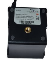 Cogent CSD200 reacondicionado, escáner de huellas dactilares único USB portátil, óptico de 500ppi Sensor, compatible con sistema operativo múltiple, biométrico aprobado por el FBI