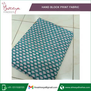 Professional Organic Soft 100% Cotton Hand Block Print Fabric Handmade India Fashionable Lingerie Wedding Cover Girls Bags - Product Image 5
