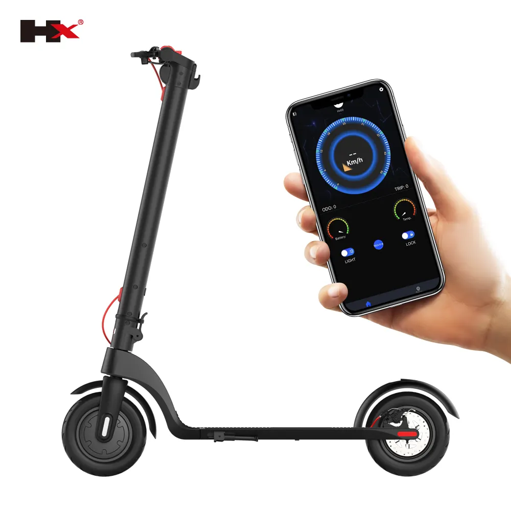 The hottest HX foldable best electric scooter bike smart classic electric step scooter with seat optional for adults