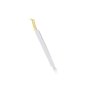 Pince à épiler personnalisable, en acier inoxydable, pour sourcils et cils, personnalisable, pincettes, accessoires de beauté, vente en gros, 9 unités - Product Image 1