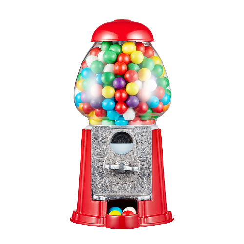 KwangHsiehSmall Red Metalガムボールマシンディスペンサー| Alibaba.com