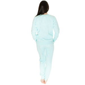 PIHA SPORTS Survêtement deux pièces pour femme, hiver, design personnalisé, imprimé lettres, polyester/coton, col châle, coupe ajustée, pantalon long - Product Image 3
