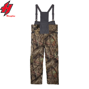 Pantalones con pechera para hombre, ropa para exteriores e invierno, aislante, cálido, impermeable, para caza, wader - Product Image 3