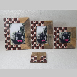 Cadre photo de luxe moderne pour décoration de table Cadre photo sculpté à la main Nouveau design Cadre photo pour décoration de table Tableau suspendu - Product Image 4