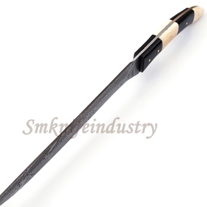 New Custom Hand Forged Damascus Fillet Fishing knife With leather Sheath cover (smk1633) - Product Image 3