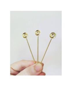 Cuillères Couverts en laiton Fête de mariage Ustensile doré Design Pièce Ananas Poignée Design Couverts et cuillères à vendre - Product Image 2