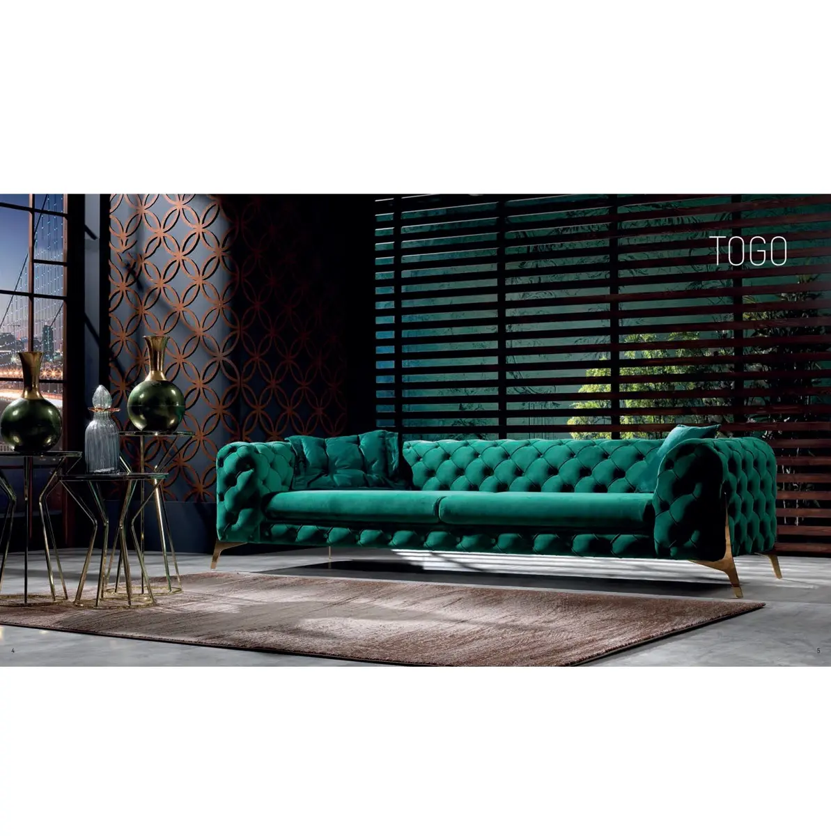 Chesterfield-sofá de lujo y elegante de Turquía, sofá de fábrica, el mejor precio, alta calidad