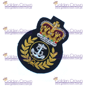 Insigne de casquette à coudre en tissu brodé à la main de haute qualité - Product Image 6