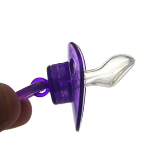 सेब उच्च गुणवत्ता वाले फ्लैट निप्पल बेबी शांतिफायर बीपा-मुक्त सिलिकॉन स्लीपी - Product Image 3