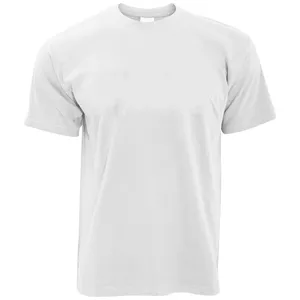Camiseta de algodón para hombre, prenda de vestir, de color negro, con dobladillo recto y logotipo impreso personalizado, a un precio muy asequible, talla XXXL
